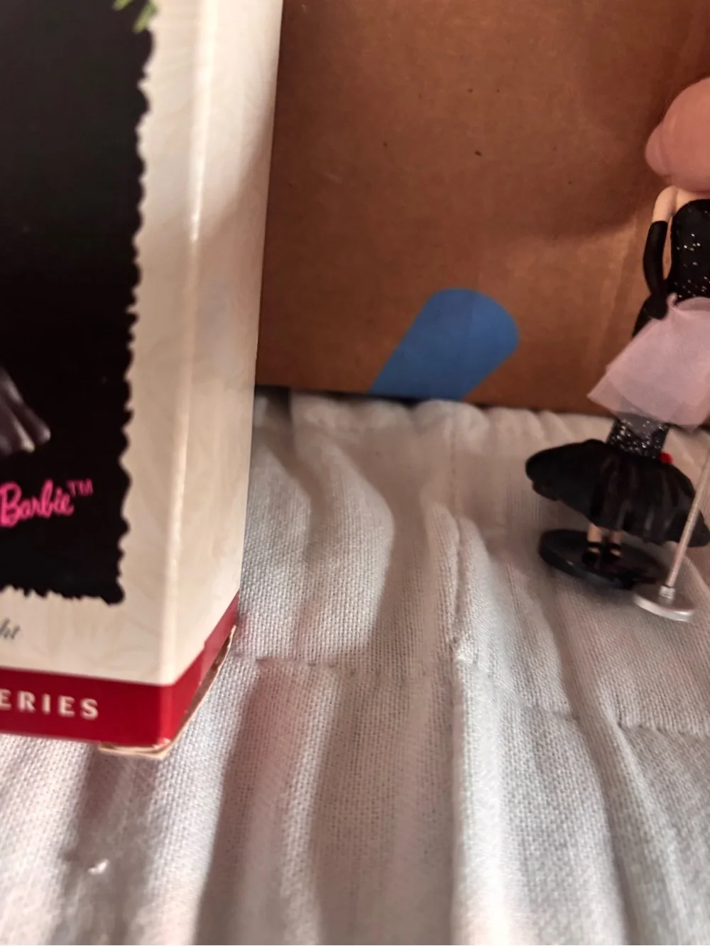 1995 Solo In The Spotlight Barbie Hallmark Ornament. In original box.